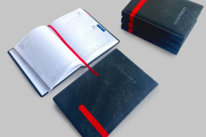 Kalendarze książkowe w oprawie Marella