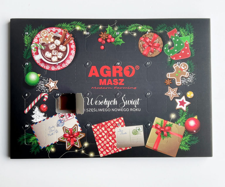 Kalendarz adwentowy z czekoladkami